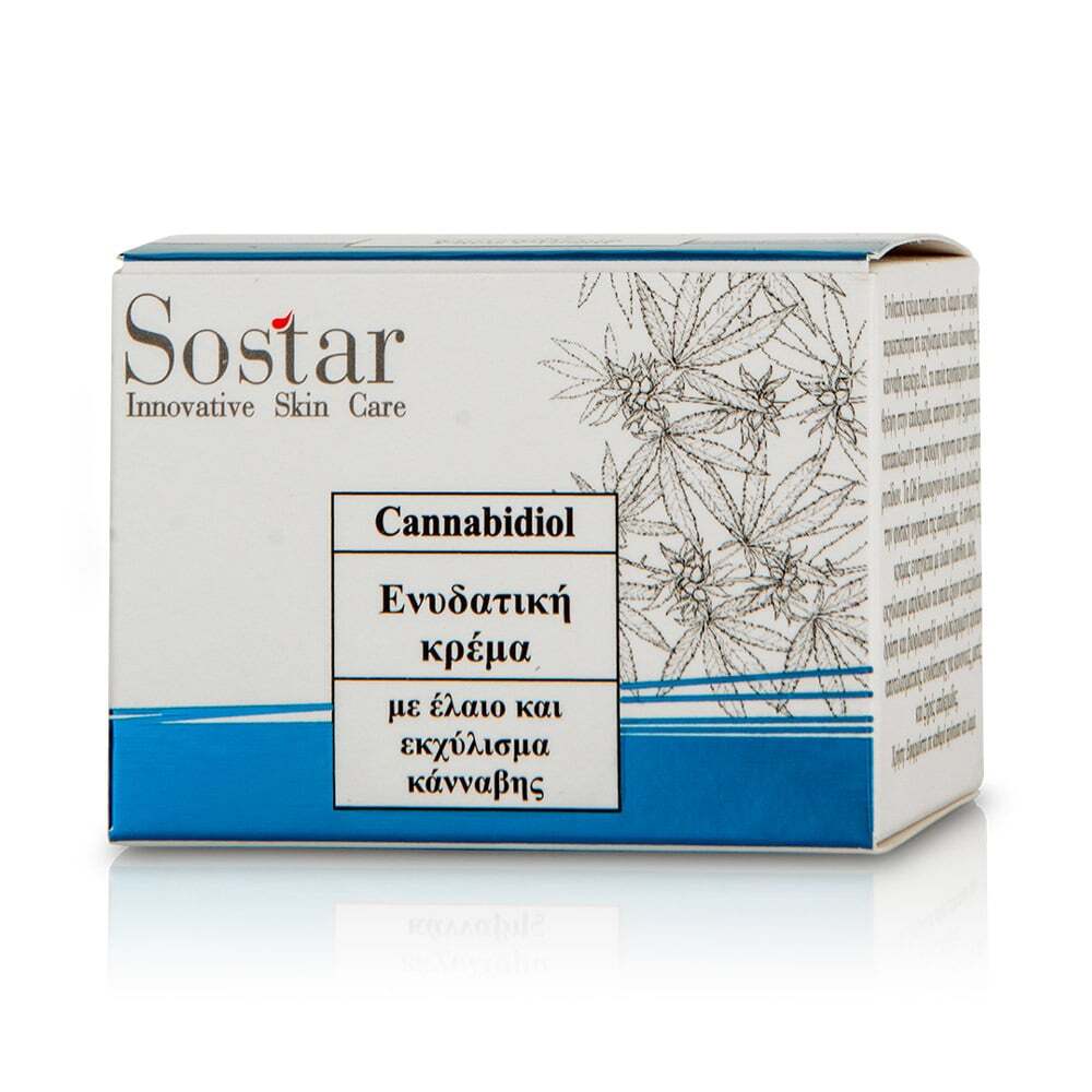 SOSTAR - CANNABIDIOL Ενυδατική Κρέμα - 50ml
