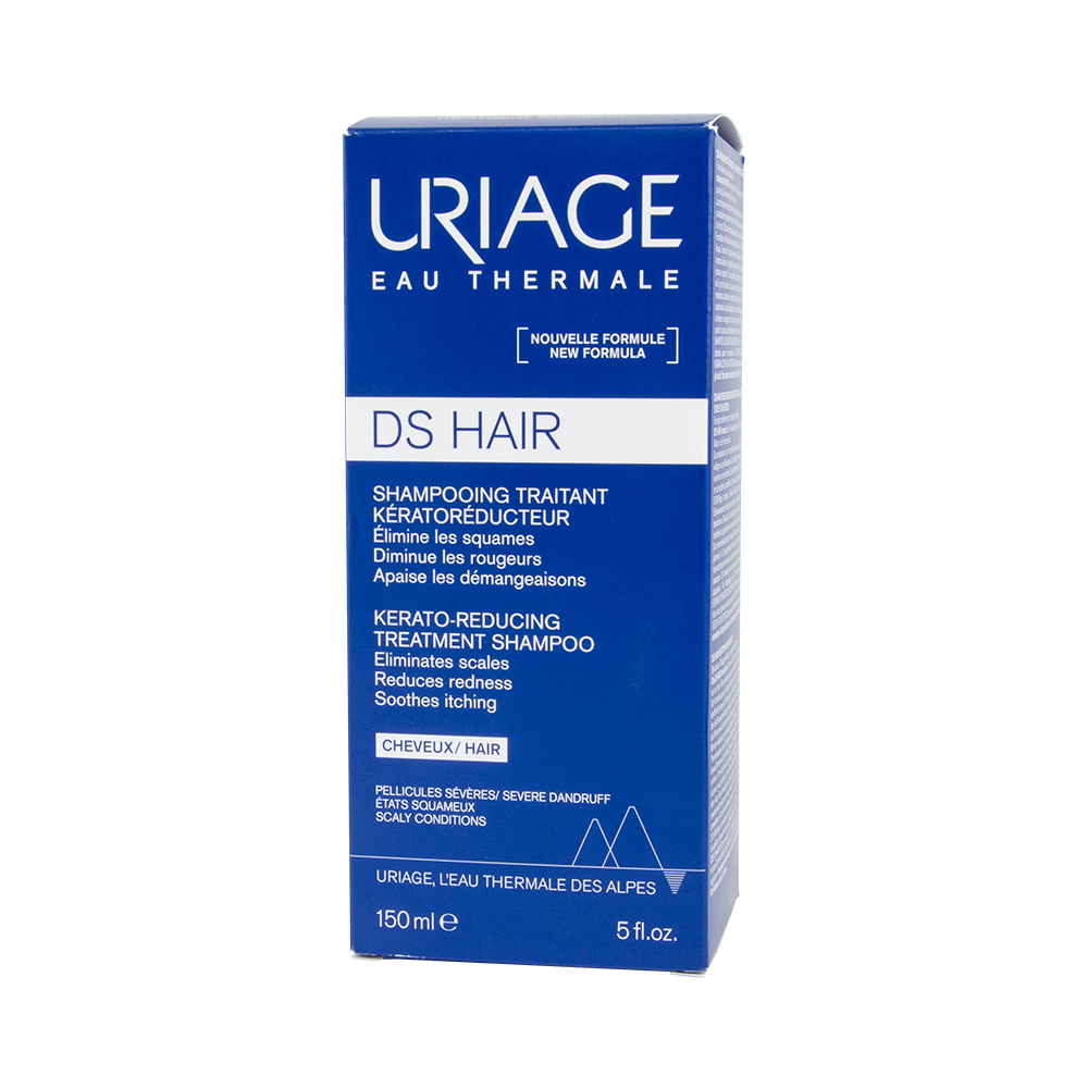 URIAGE - DS HAIR Shampooing Traitant Keratoreducteur - 150ml