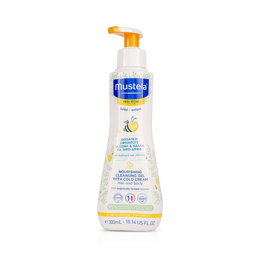 MUSTELA - Gel Lavant Nourrissant au Cold Cream - 300ml