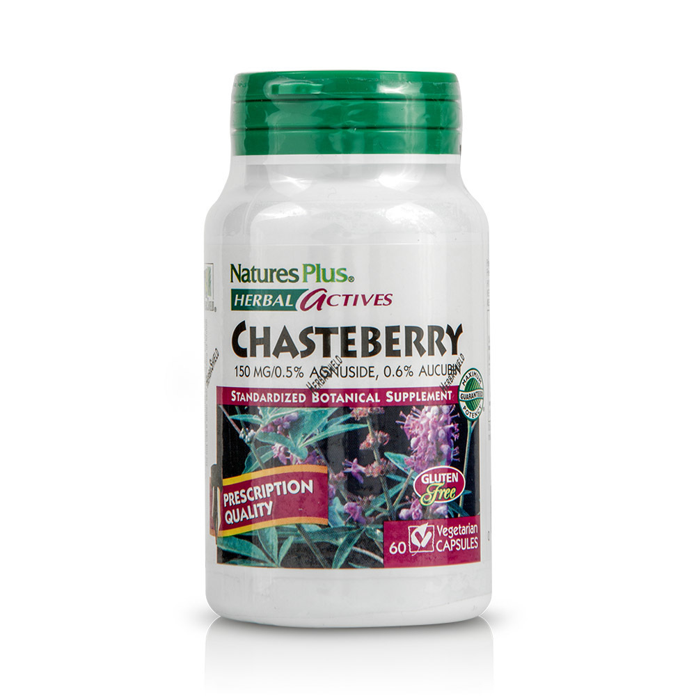 NATURES PLUS - HERBAL ACTIVES Chasteberry - 60caps