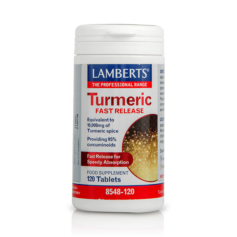 LAMBERTS - Turmeric Fast Release - 120tabs