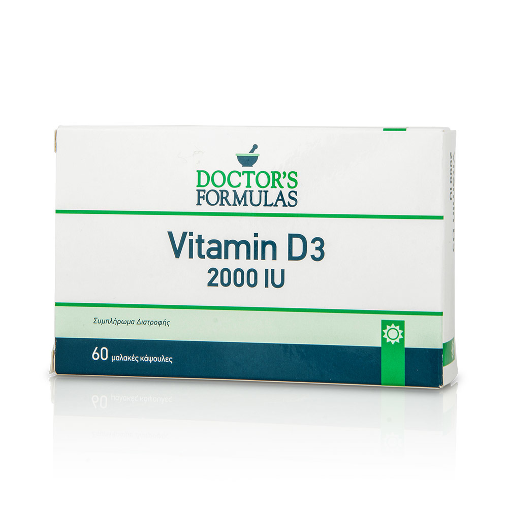 DOCTOR'S FORMULAS - Vitamin D3 2000iu - 60softgels