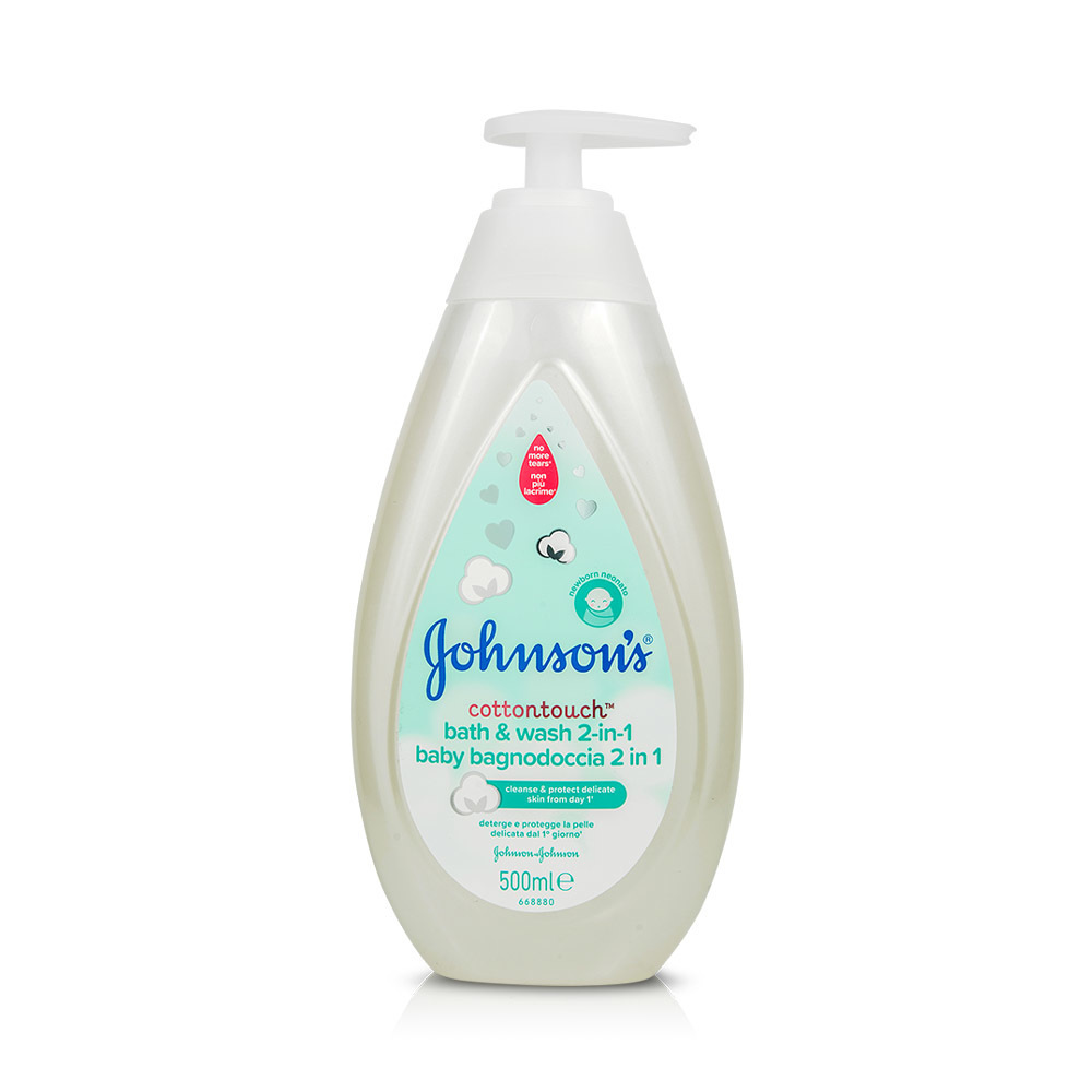 JOHNSON & JOHNSON - CottonTouch Bath & Wash 2 in 1 - 500ml