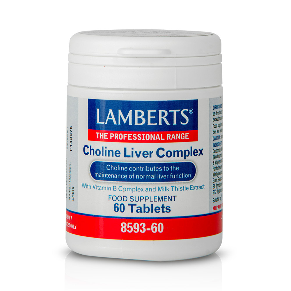 LAMBERTS - Choline Liver Complex - 60tabs