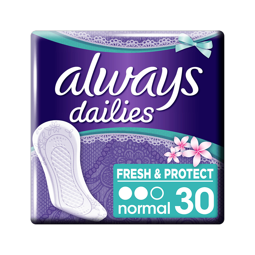 ALWAYS - DAILIES FRESH & PROTECT Fresh Scent Normal - 30τεμ.