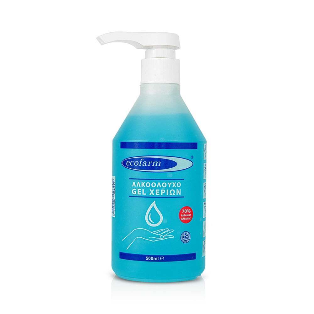 ECOFARM - Aλκοολούχο Gel Χεριών - 500ml