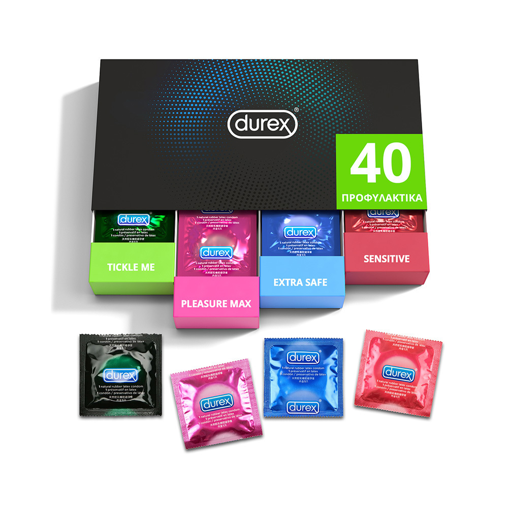 DUREX - Προφυλακτικά Surprise Me Premium Variety Pack - 40τεμ.