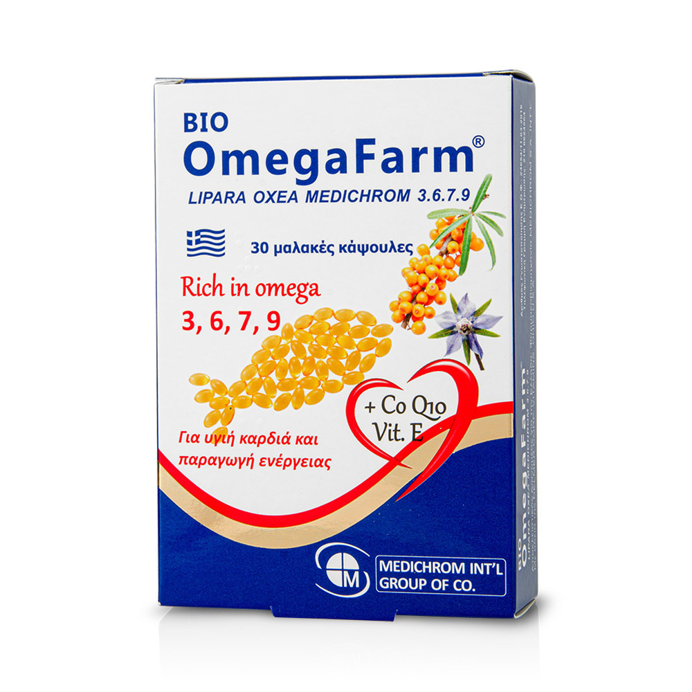 MEDICHROM - Bio Omega Farm 3,6,7,9 - 30softgels