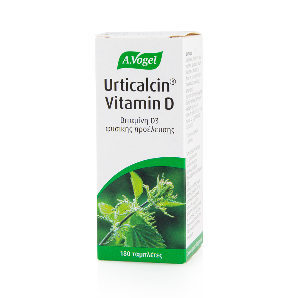 A.VOGEL - Urticalcin Vitamine D - 180tabs