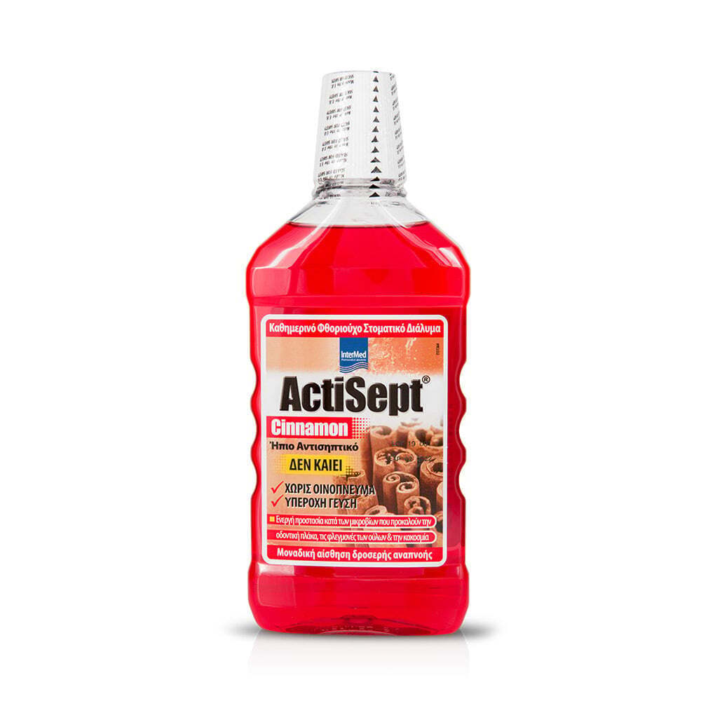 INTERMED - ACTISEPT Cinnamon Mouthwash - 500ml