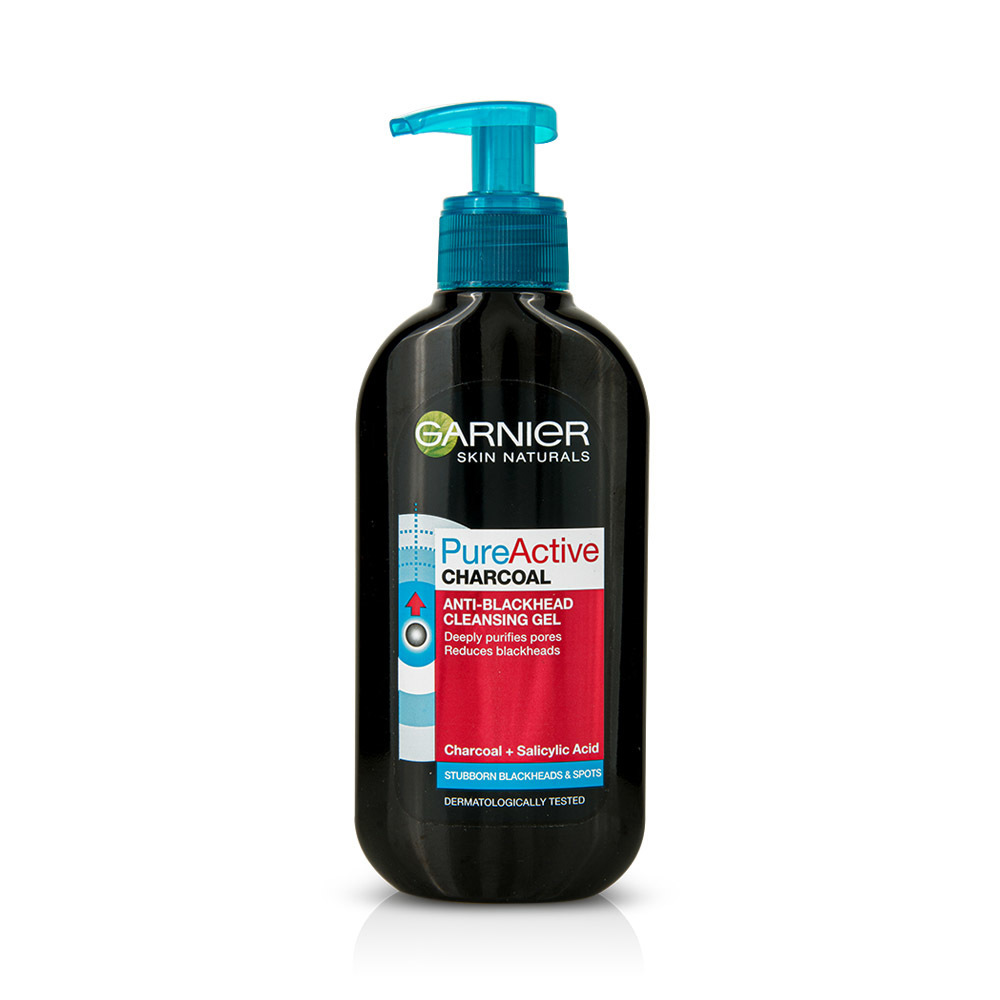 GARNIER - PURE ACTIVE Charcoal Cleansing Gel - 200ml