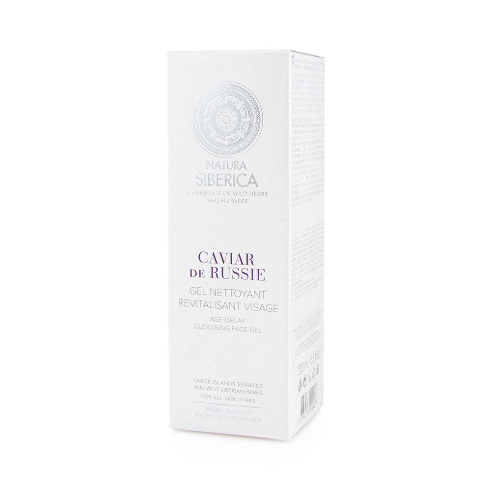 NATURA SIBERICA - COPENHAGEN  Caviar De Russie Age-Delay Cleansing Face Gel - 200ml