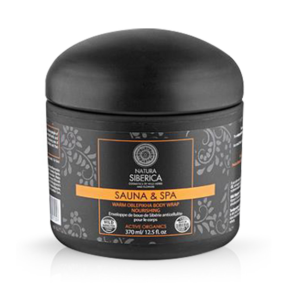 NATURA SIBERICA - SAUNA & SPA Warm Oblepikha Body Wrap για Θρέψη και Αναζωογόνηση - 370ml