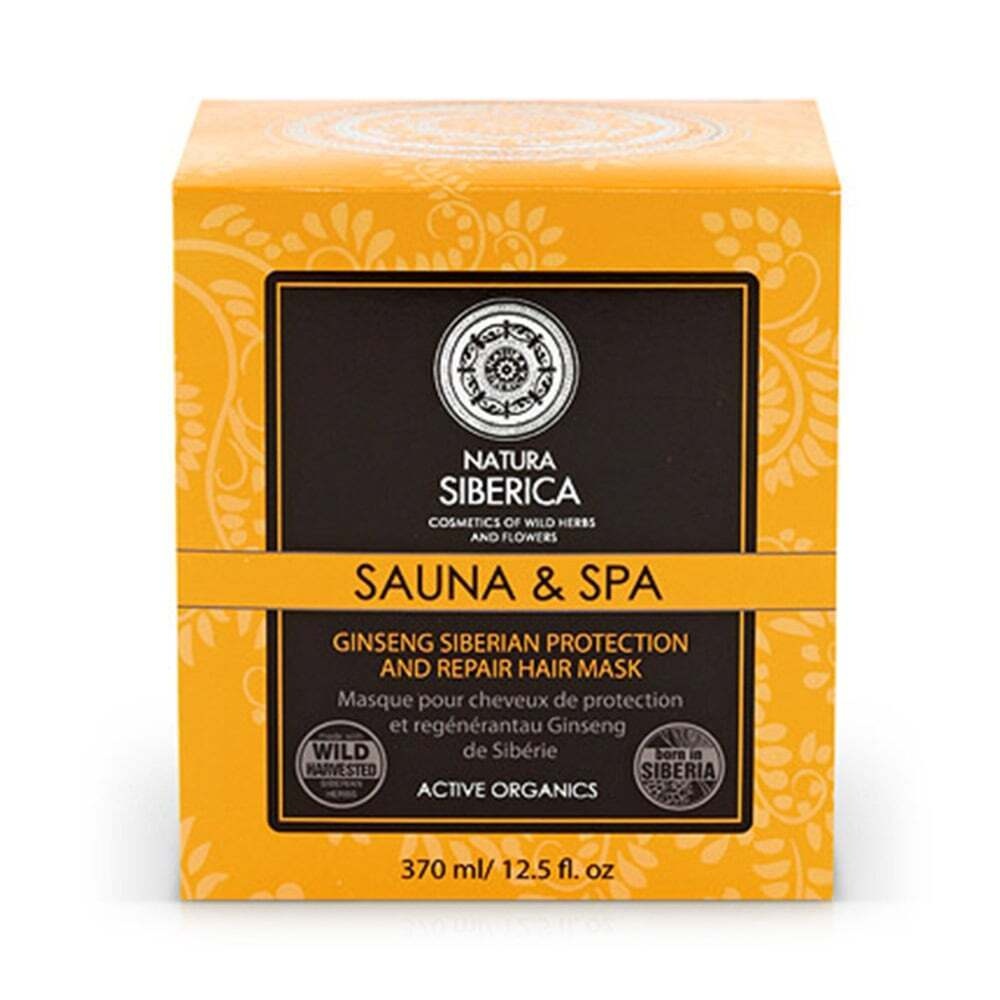 NATURA SIBERICA - SAUNA & SPA Siberian Ginseng Hair Mask Προστασία και Επανόρθωση - 370ml