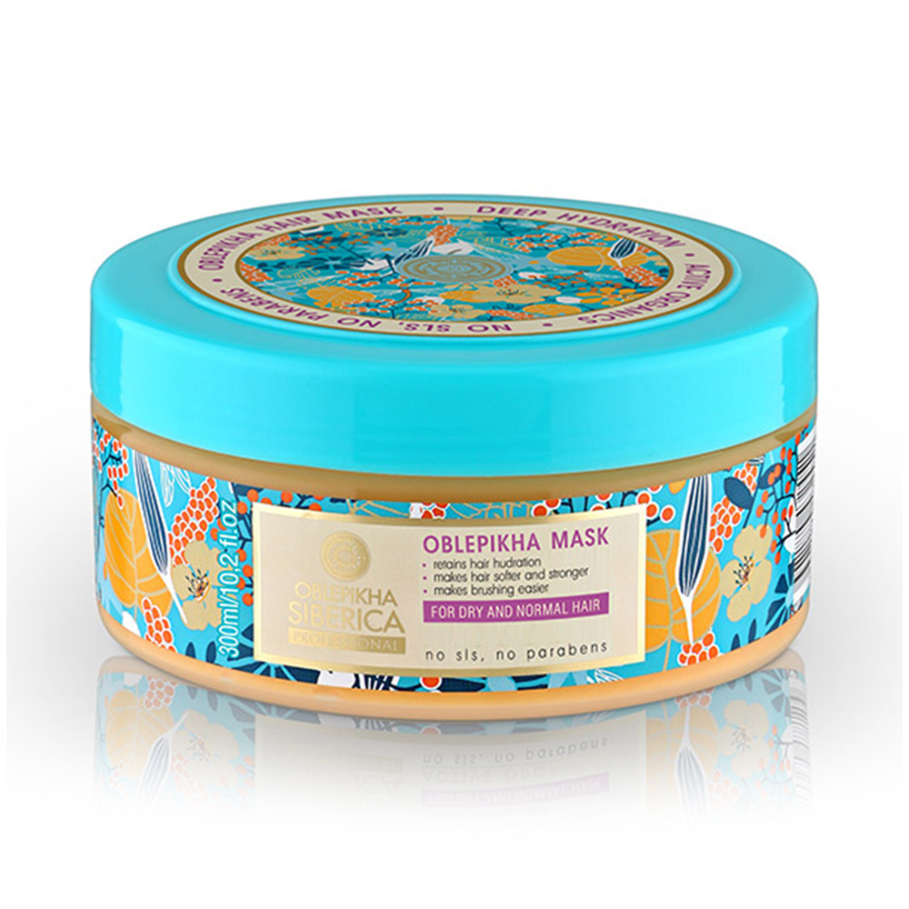 NATURA SIBERICA -  OBLEPIKHA PROFESSIONAL Μάσκα για Ξηρά & Κανονικά Μαλλιά - 300ml