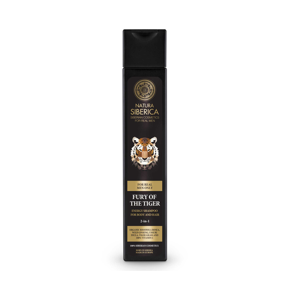 NATURA SIBERICA - MEN Energy Shampoo For Body And Hair Fury Of Tiger - 250ml
