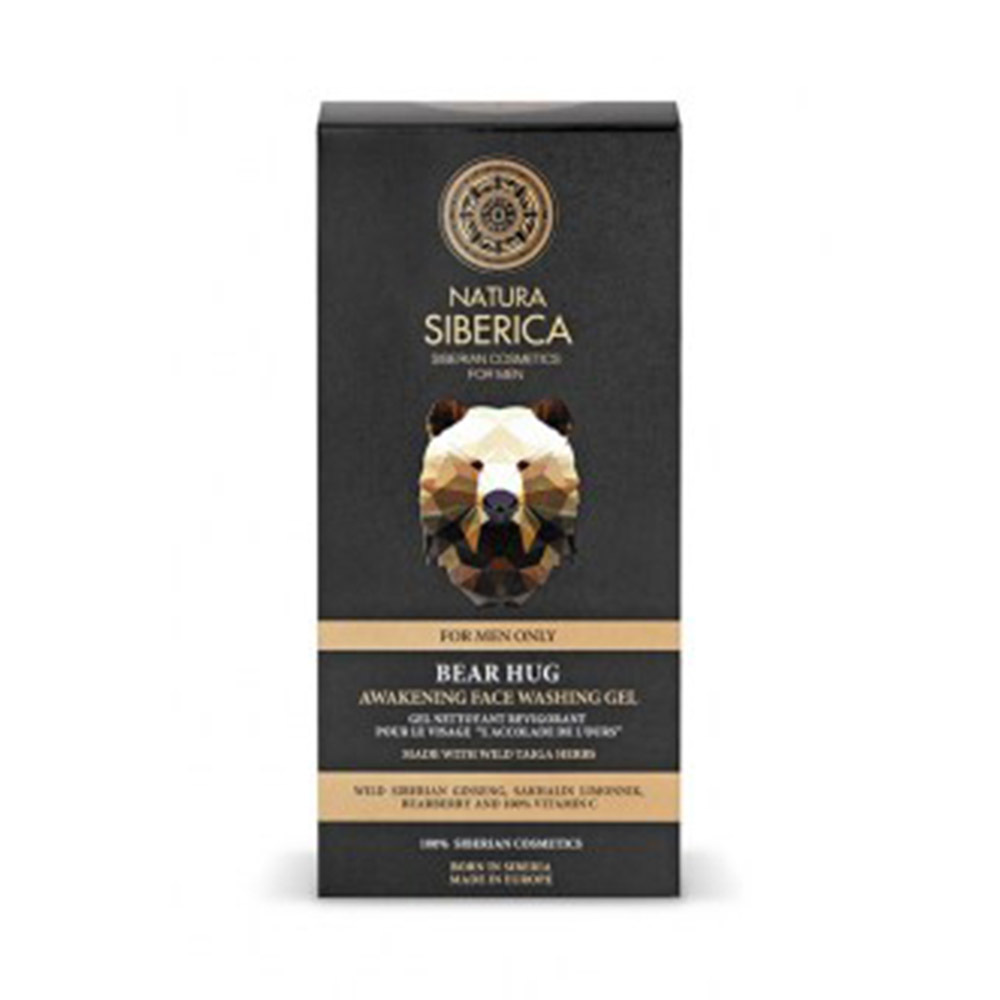 NATURA SIBERICA - MEN Awakening Face Washing Gel Bear Hug - 150ml