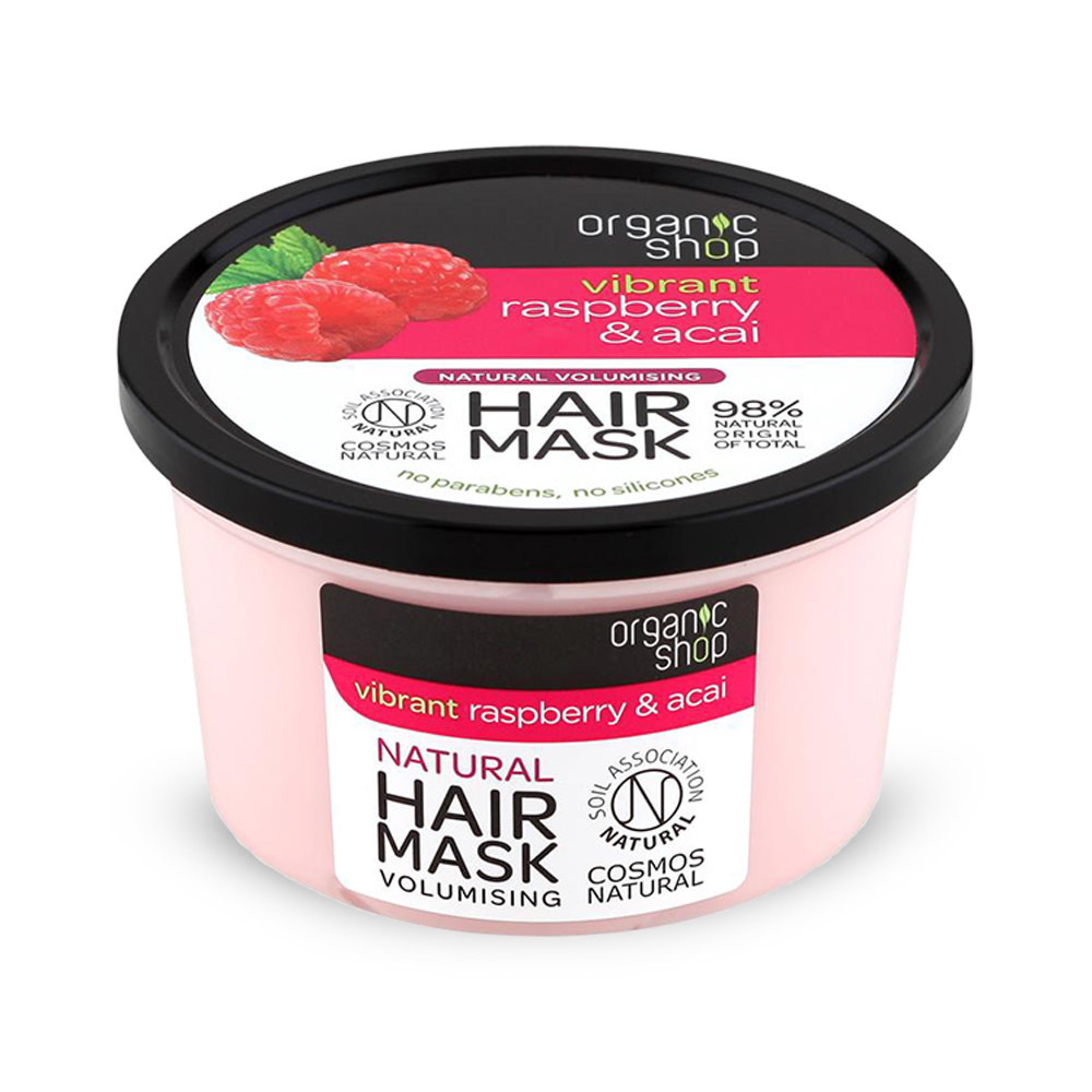 NATURA SIBERICA - ORGANIC SHOP Οργανικό Βατόμουρο & Acai Μάσκα Όγκου - 250ml