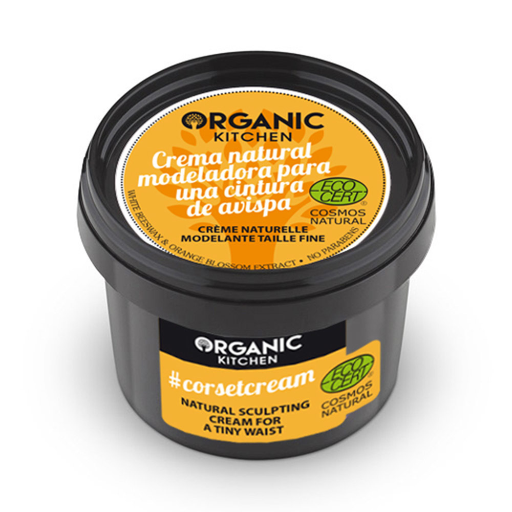 NATURA SIBERICA - ORGANIC KITCHEN Corsetcream Φυσική Κρέμα Σμίλευσης για Μικροσκοπική Μέση - 100ml