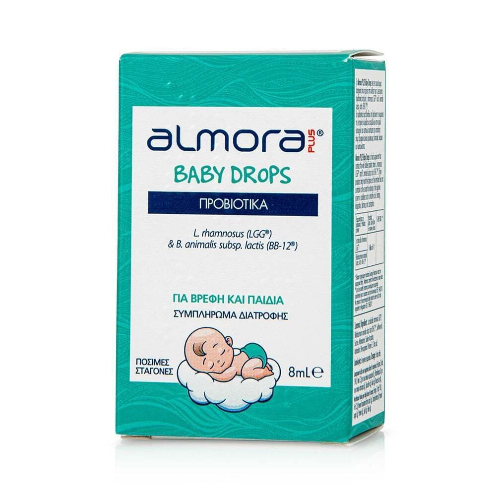 ALMORA PLUS - Baby Drops Προβιοτικά - 8ml