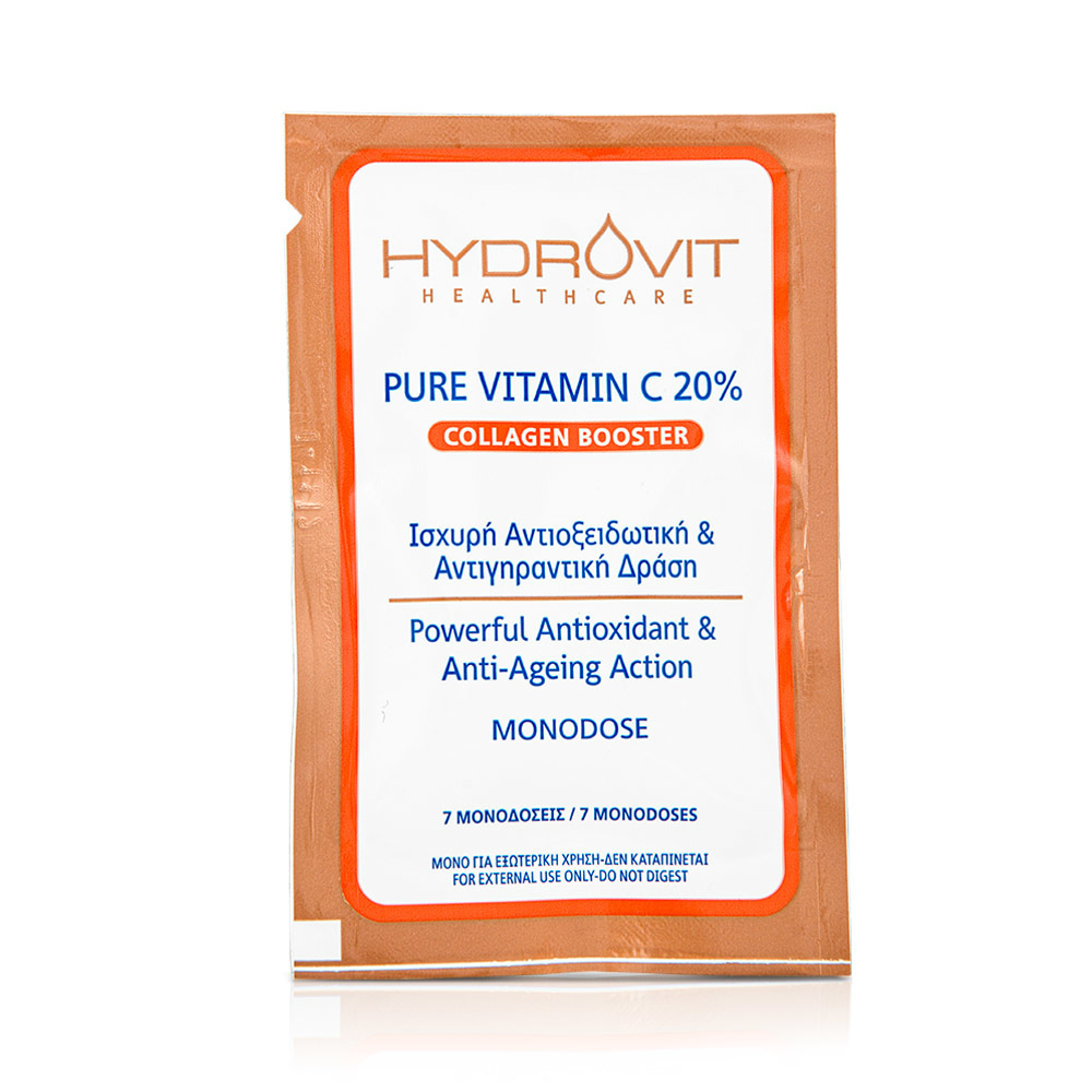 HYDROVIT - COLLAGEN BOOSTER Pure Vitamin C 20% - 7monodoses