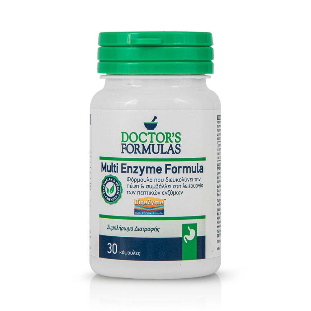 DOCTOR'S FORMULA - Multi Enzyme Formula - 30caps