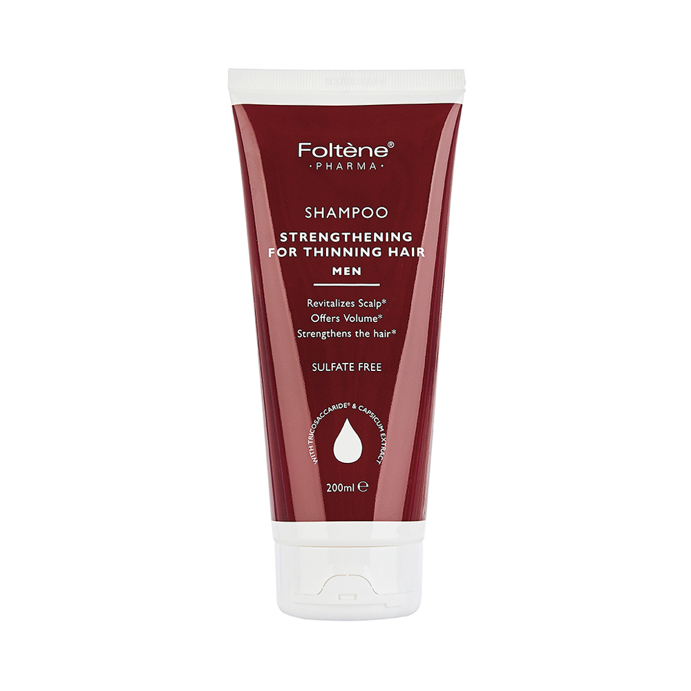 FOLTENE PHARMA - Shampoo Strengthening for Thinning Hair Men - 200ml
