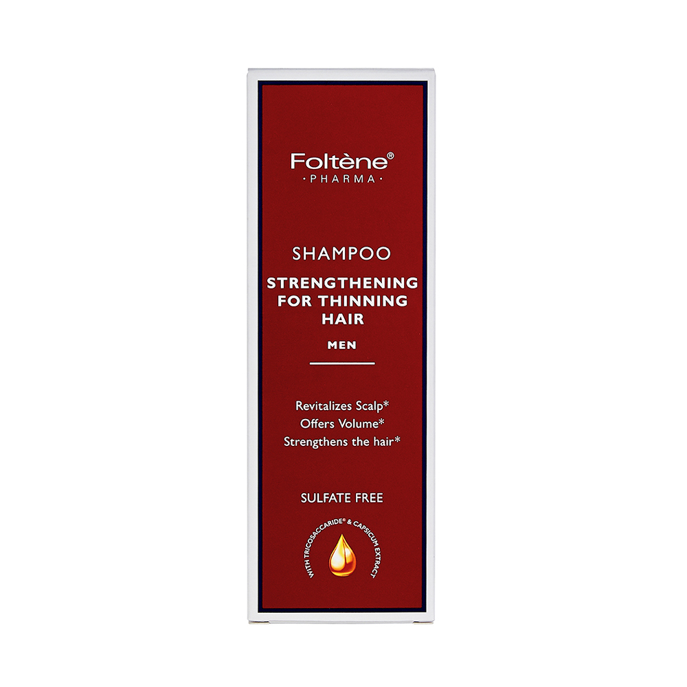 FOLTENE PHARMA - Shampoo Strengthening for Thinning Hair Men - 200ml