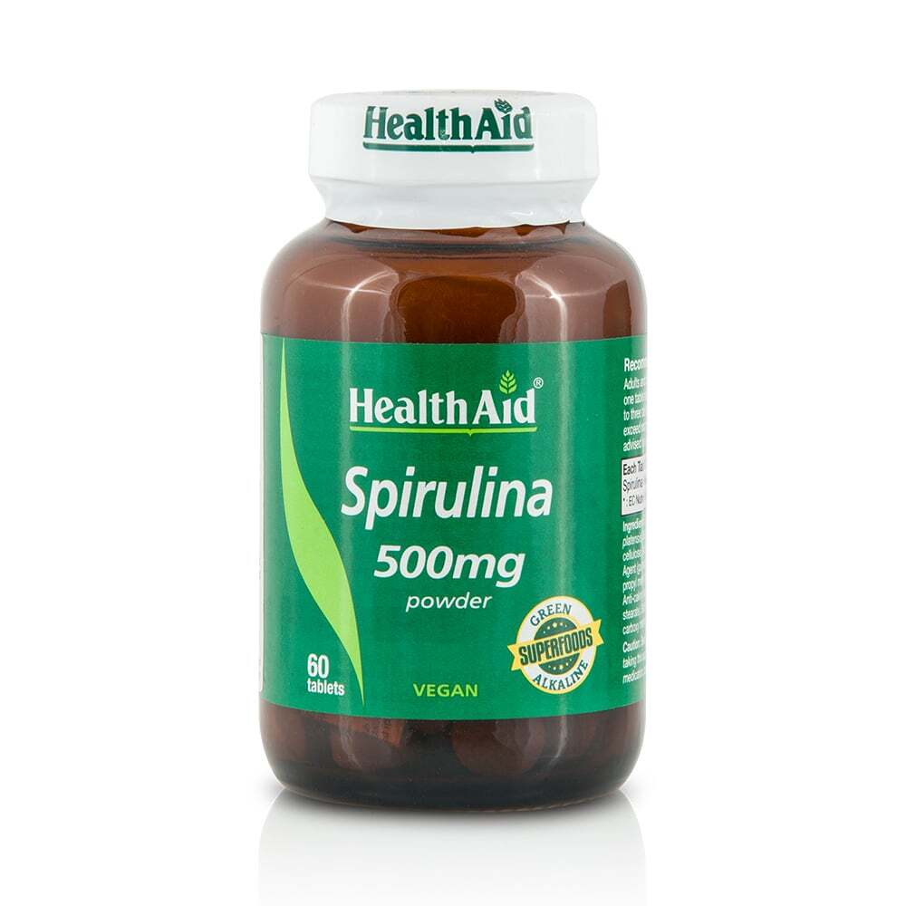 HEALTH AID - Spirulina 500mg - 60tabs