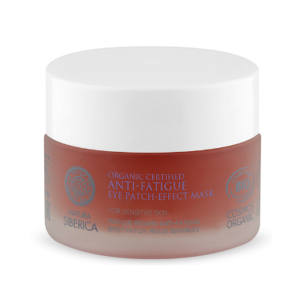 NATURA SIBERICA - ORGANIC CERTIFIED Anti Fatigue Eye Patch Effect Mask - 50ml