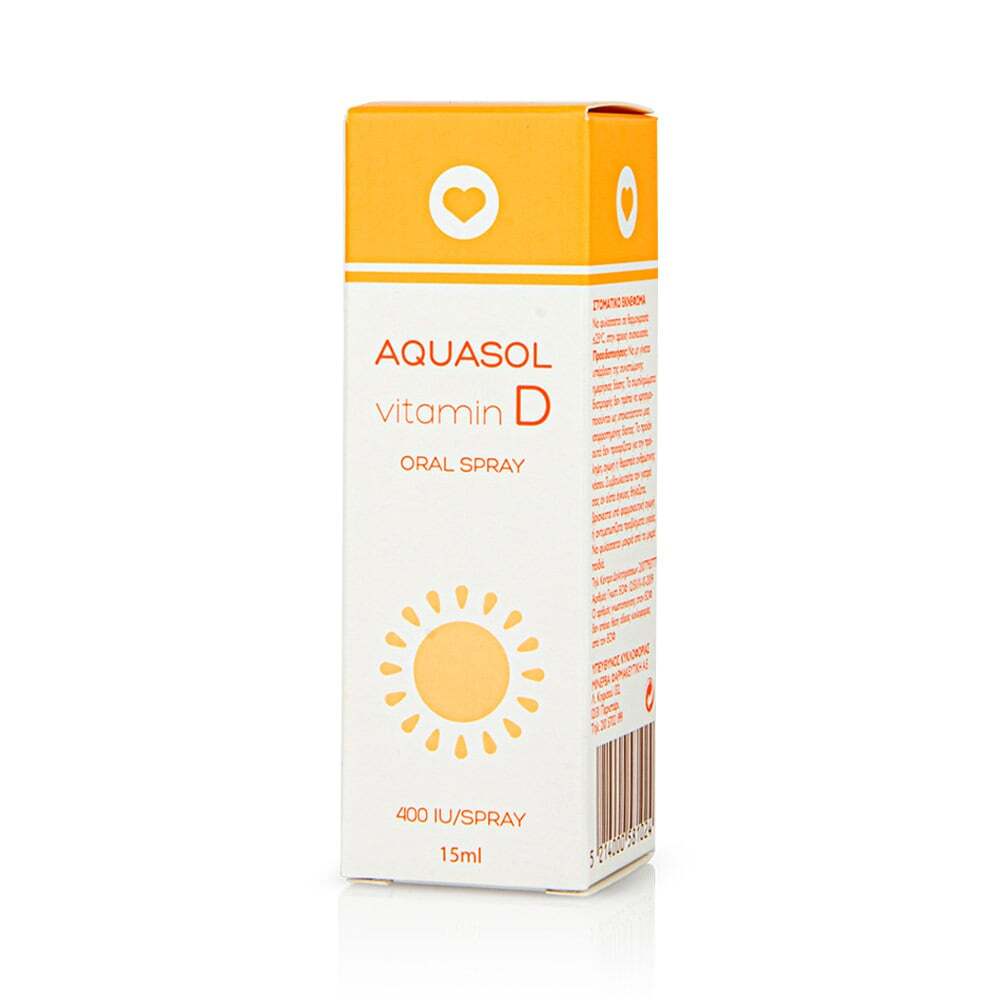 AQUASOL - Vitamin D3 400IU Oral Spray - 15ml