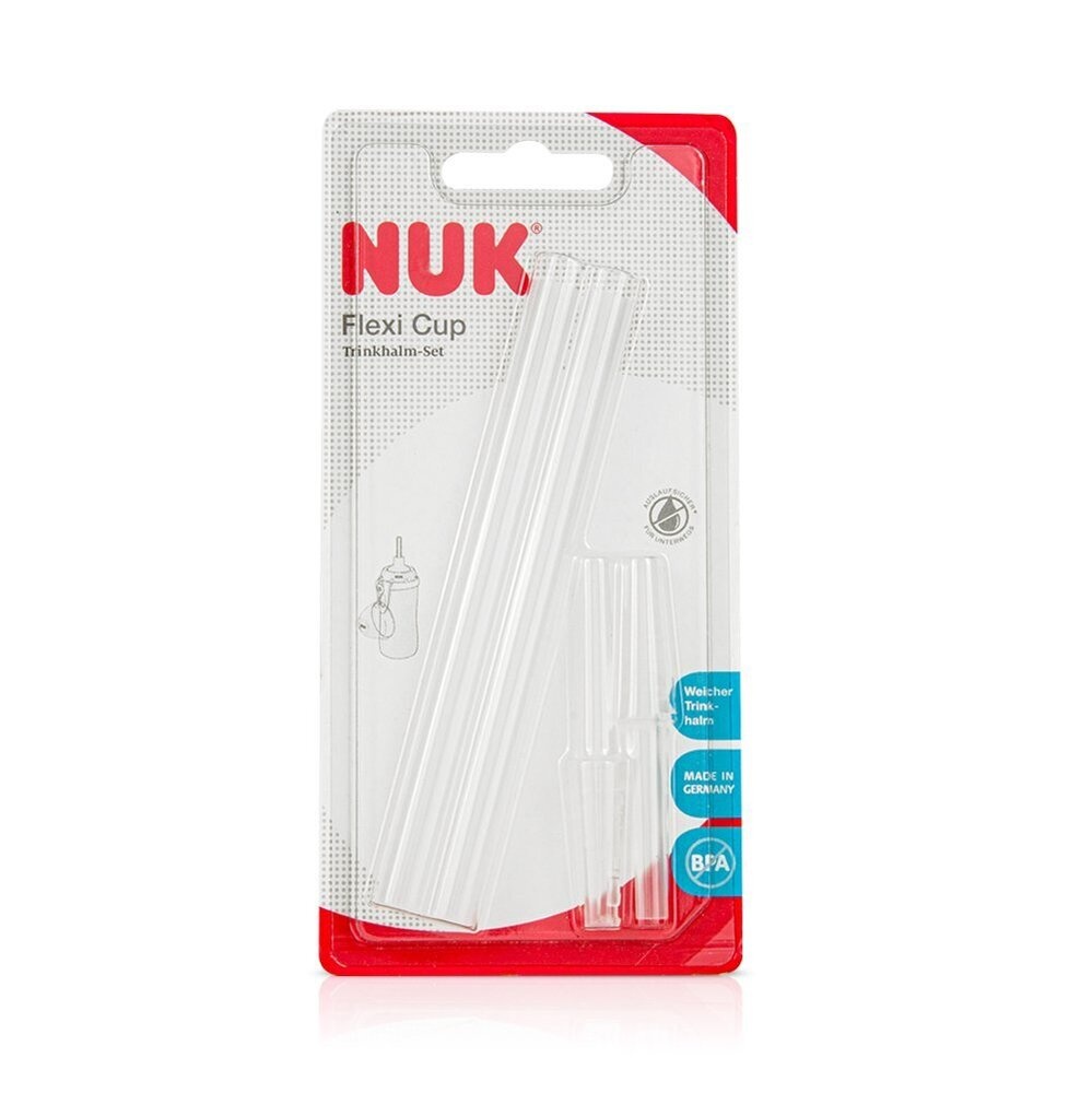 NUK - Flexi Cup Ανταλλακτικό Καλαμάκι Soft - 2τεμ.