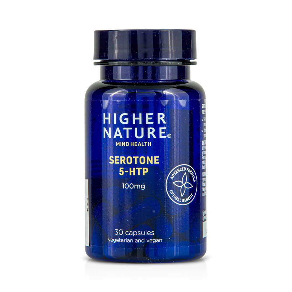 HIGHER NATURE Serotone 5HTP 100mg 30caps