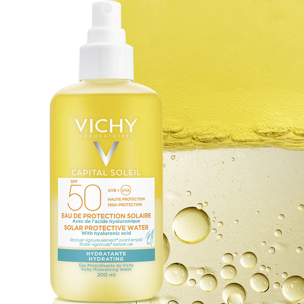 VICHY - CAPITAL SOLEIL Eau de Protection Solaire Hydration SPF50 - 200ml