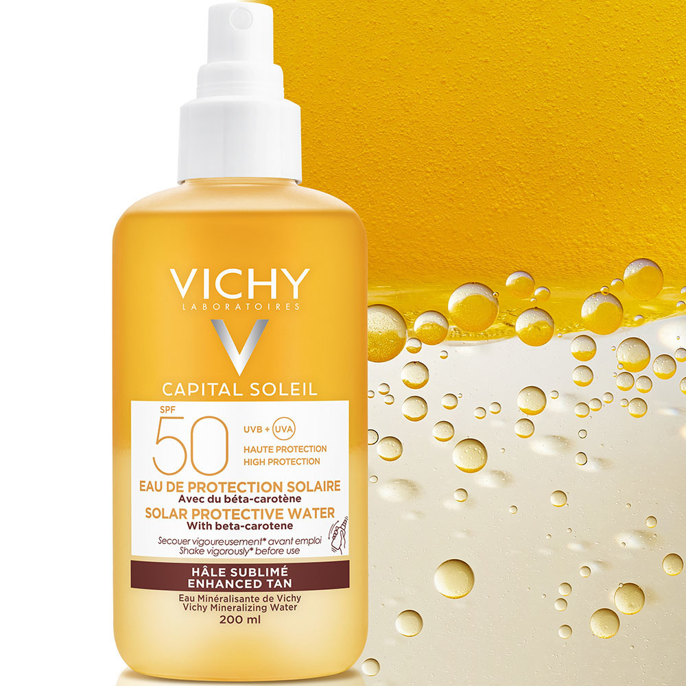 VICHY - CAPITAL SOLEIL Eau de Protection Solaire Bronze SPF50 - 200ml