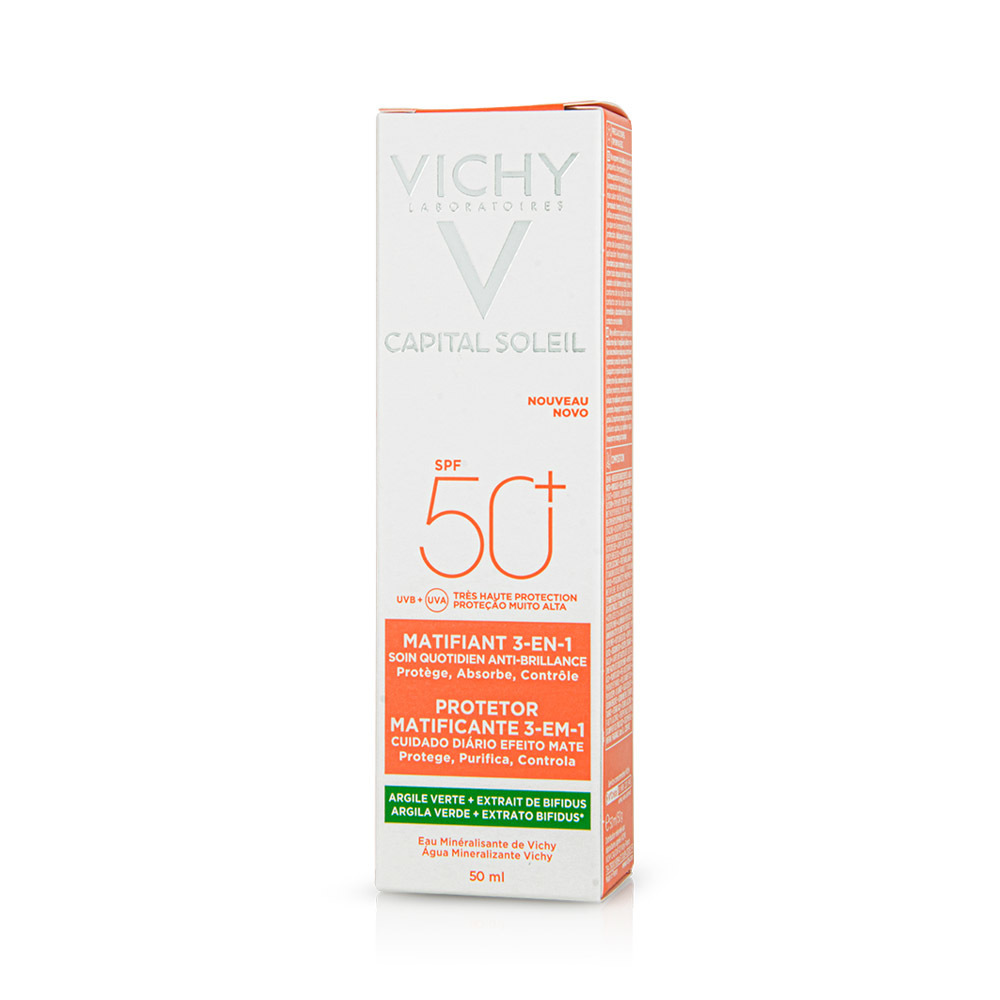 VICHY - CAPITAL SOLEIL Matifiant 3-en-1 SPF50+ - 50ml