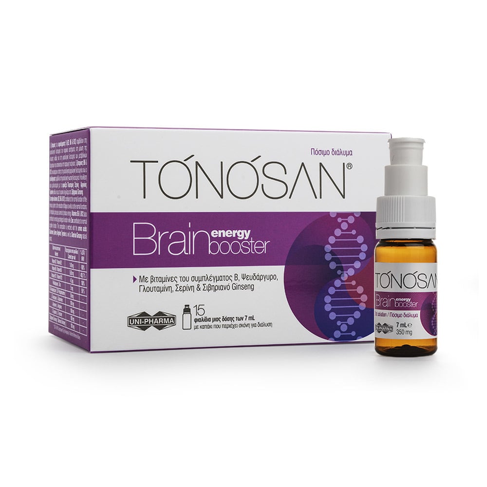 UNI-PHARMA - TONOSAN Brain Energy Booster- 15vials