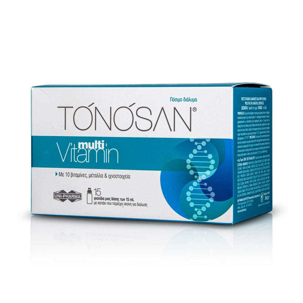 UNI-PHARMA - TONOSAN Multivitamin - 15vials