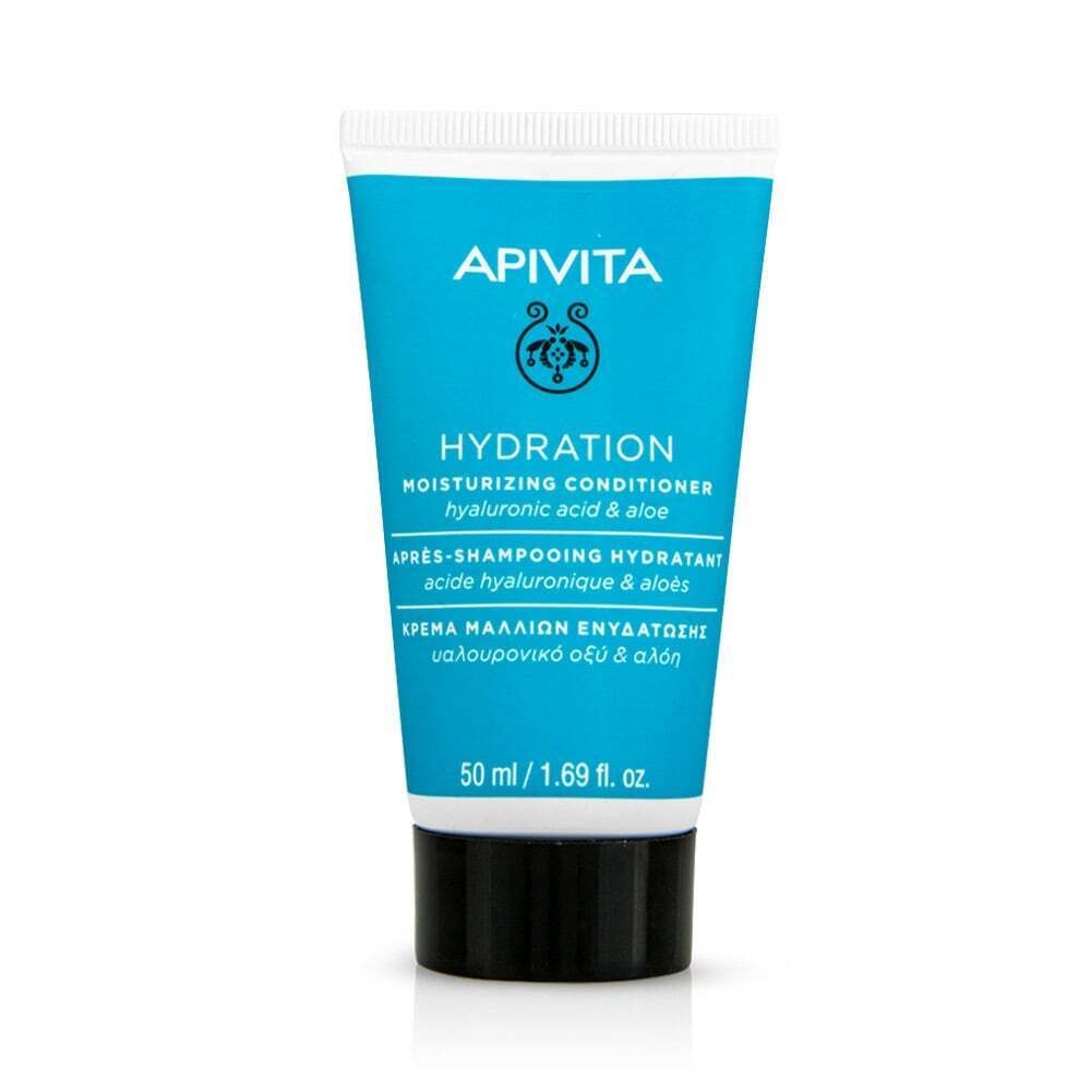 APIVITA - HYDRATION Μαλακτική Κρέμα Ενυδάτωσης για όλους τους τύπους μαλλιών με Υαλουρονικό Οξύ & Αλόη - 50ml