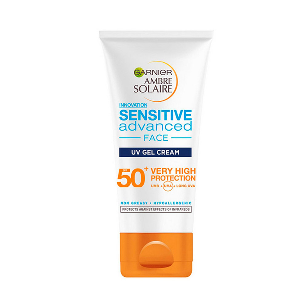 GARNIER - AMBRE SOLAIRE Sensitive Advanced Face UV Gel Cream SPF50+ - 50ml