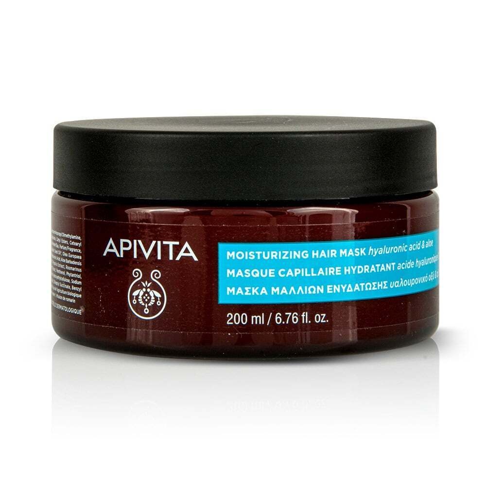 APIVITA -  Μάσκα Μαλλιών για Ενυδάτωση με Υαλουρονικό Οξύ & Αλόη - 200ml