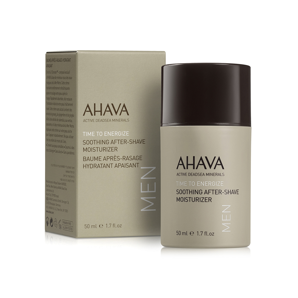 AHAVA - MEN  TIME TO ENERGIZE Soothing After-Shave Moisturizer - 50ml