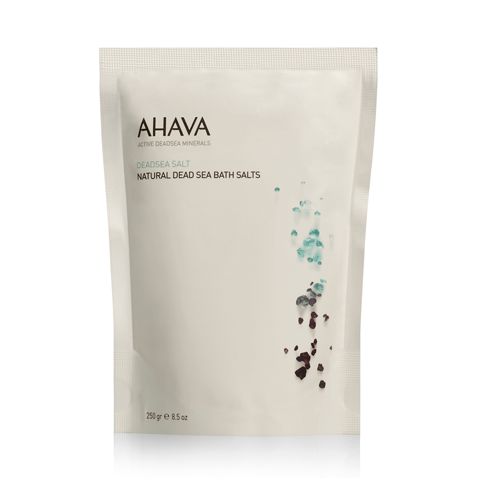AHAVA - DEADSEA SALT Natural Dead Sea Bath Salts - 250gr