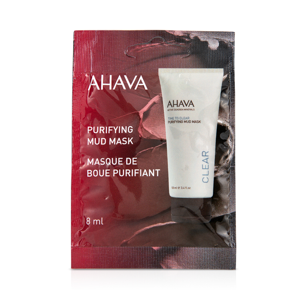 AHAVA - TIME TO CLEAR Purifying Mud Mask - 8ml