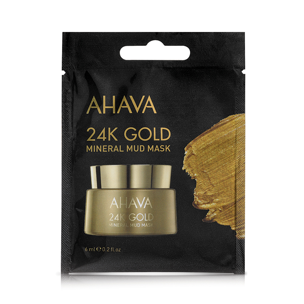AHAVA - 24K GOLD Mineral Mud Mask - 6ml