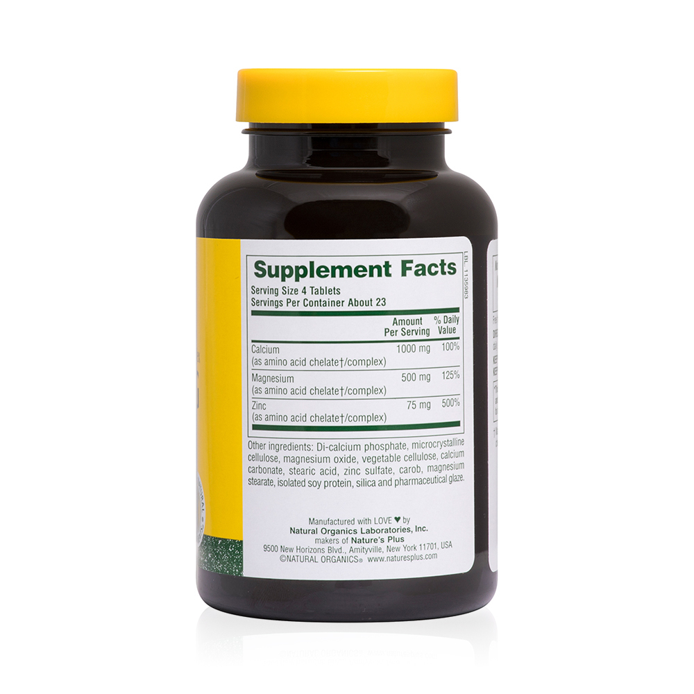 NATURE'S PLUS - Cal/Mag/Zinc - 90tabs