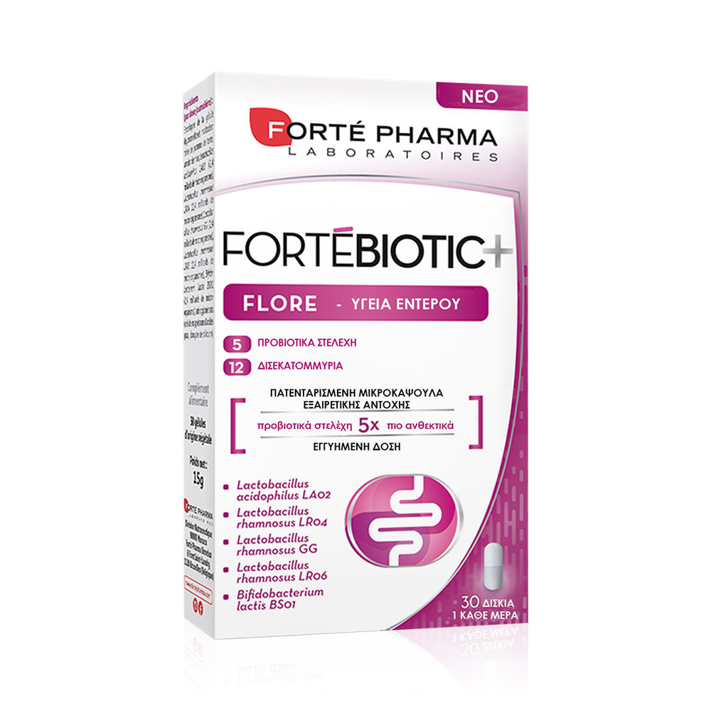 FORTE PHARMA - Forte Biotic+ Flore - 30caps