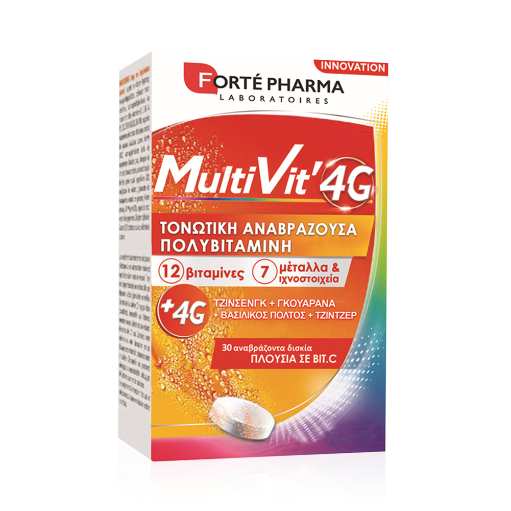 FORTE PHARMA - Multi Vit 4G - 30eff.tabs