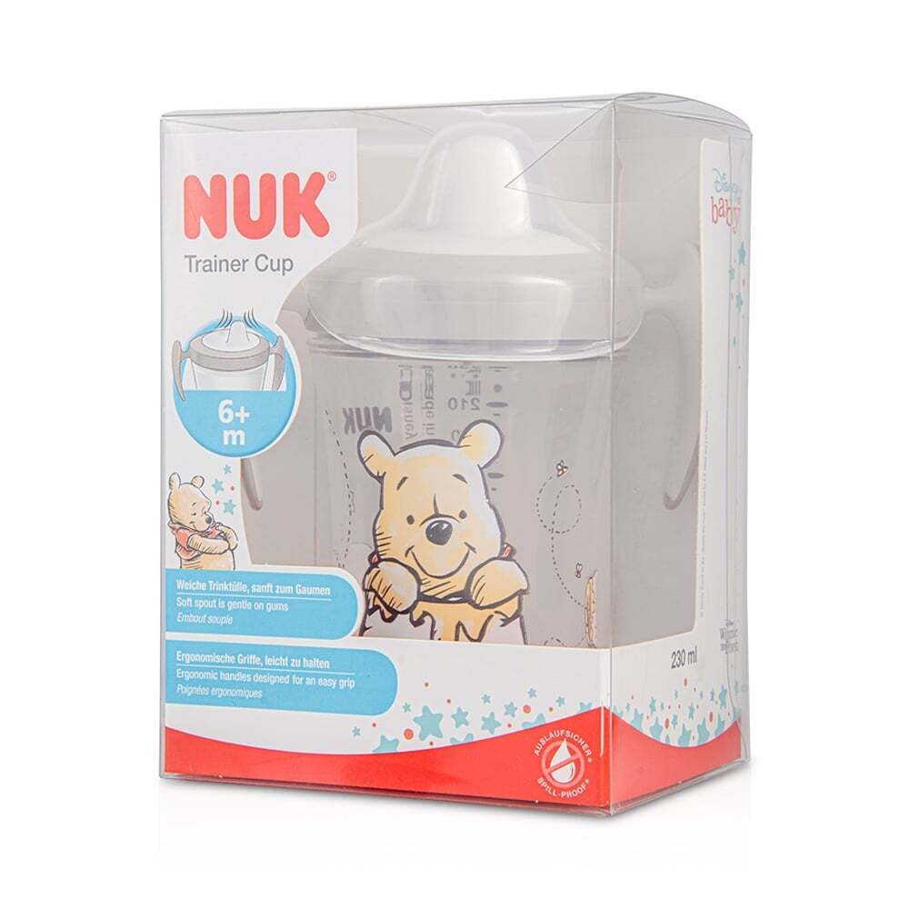 NUK - Disney Baby Trainer Cup 6m+ (γκρι) - 230ml