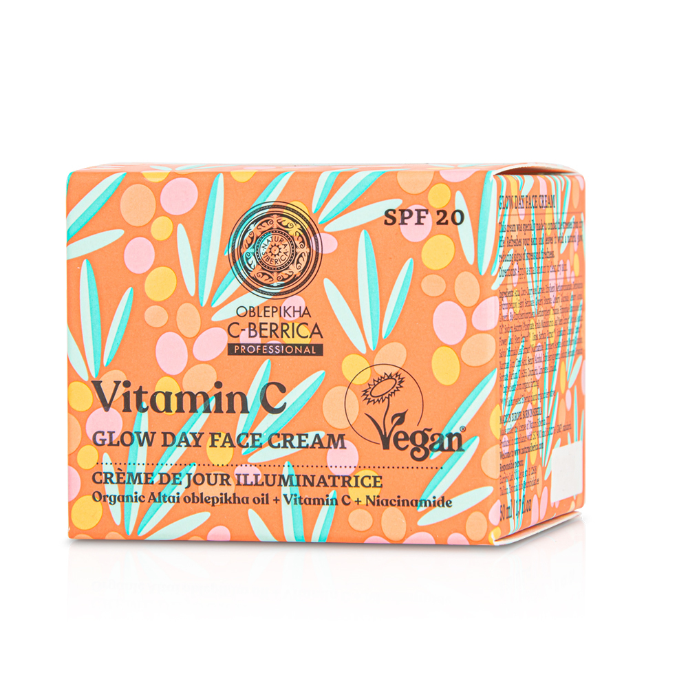 NATURA SIBERICA - OBLEPIKHA C-BERRICA Vitamin C Glow Day Face Cream SPF20 - 50ml